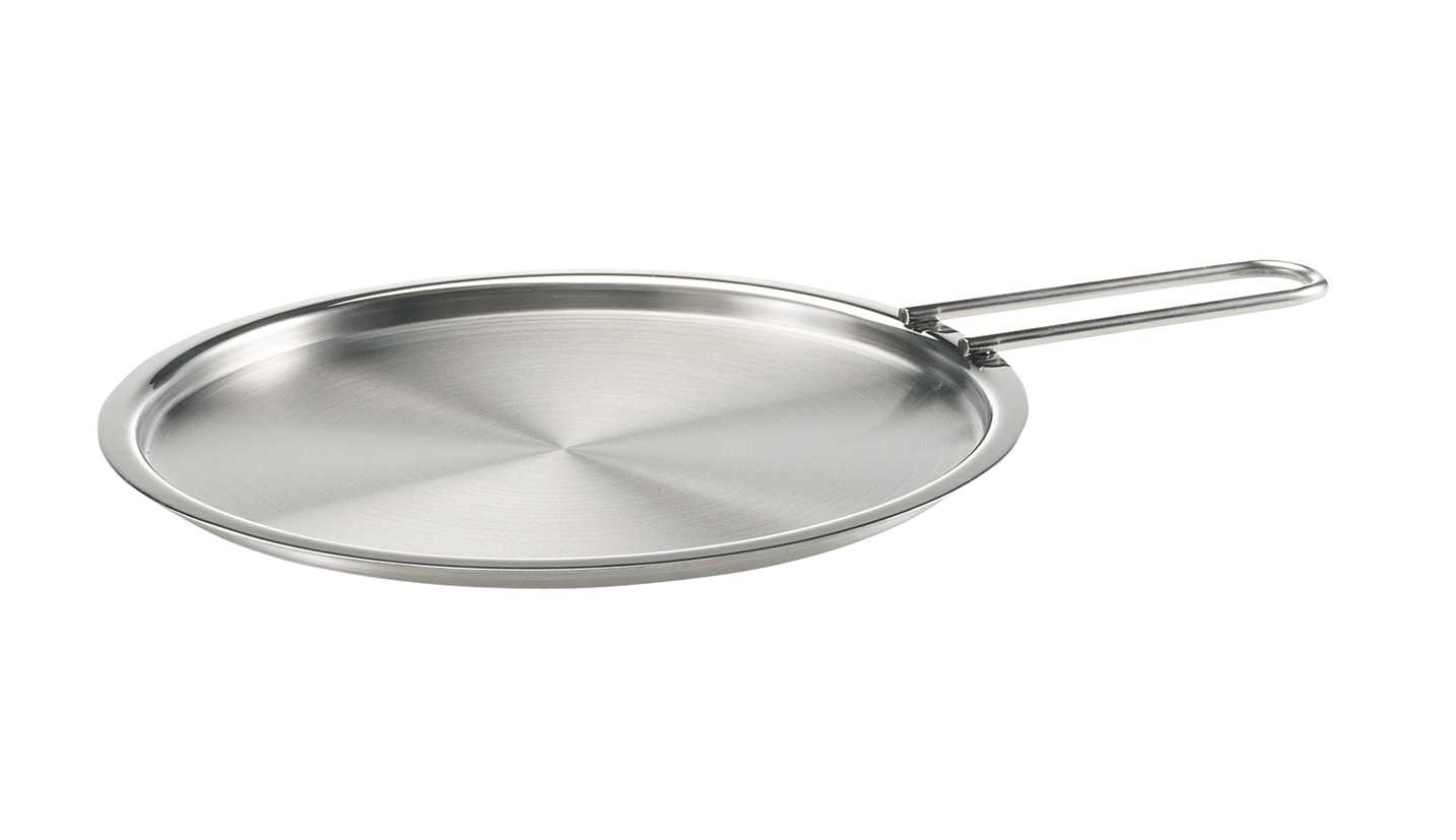Pannendeksel 13 cm, plat, roestvrij staal, Eva Solo