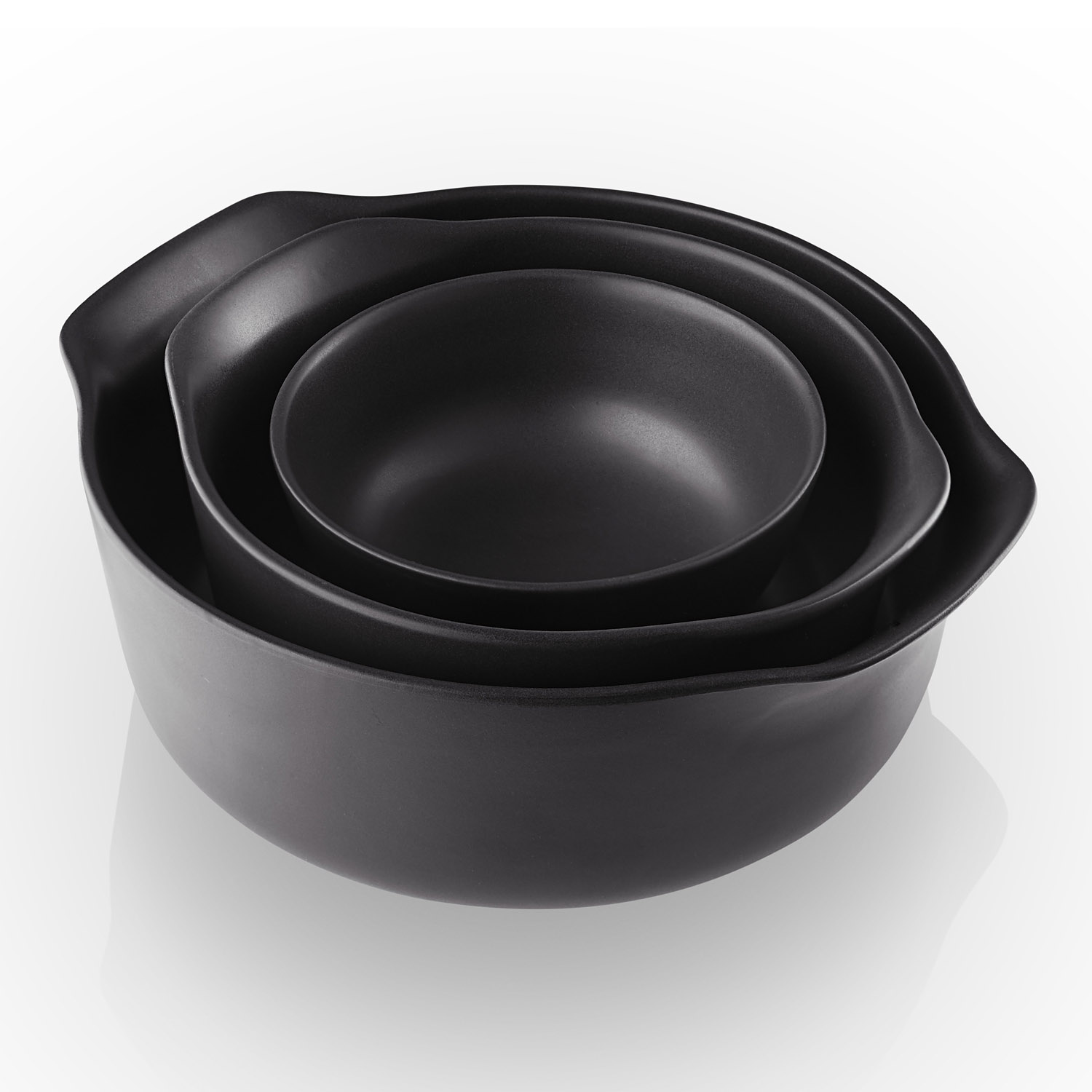 Serveerschaal NORDIC KITCHEN 1,2 l, zwart, keramiek, Eva Solo