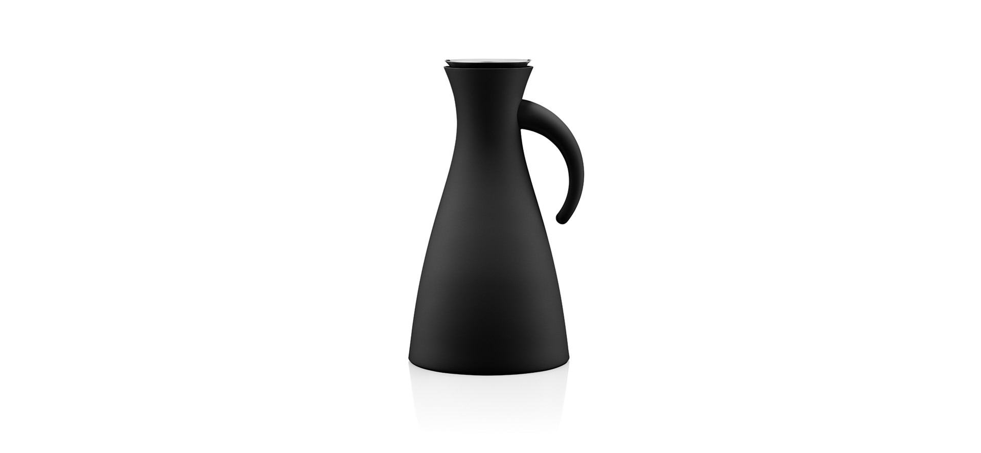 Thermoskan 1 l, mat zwart, Eva Solo