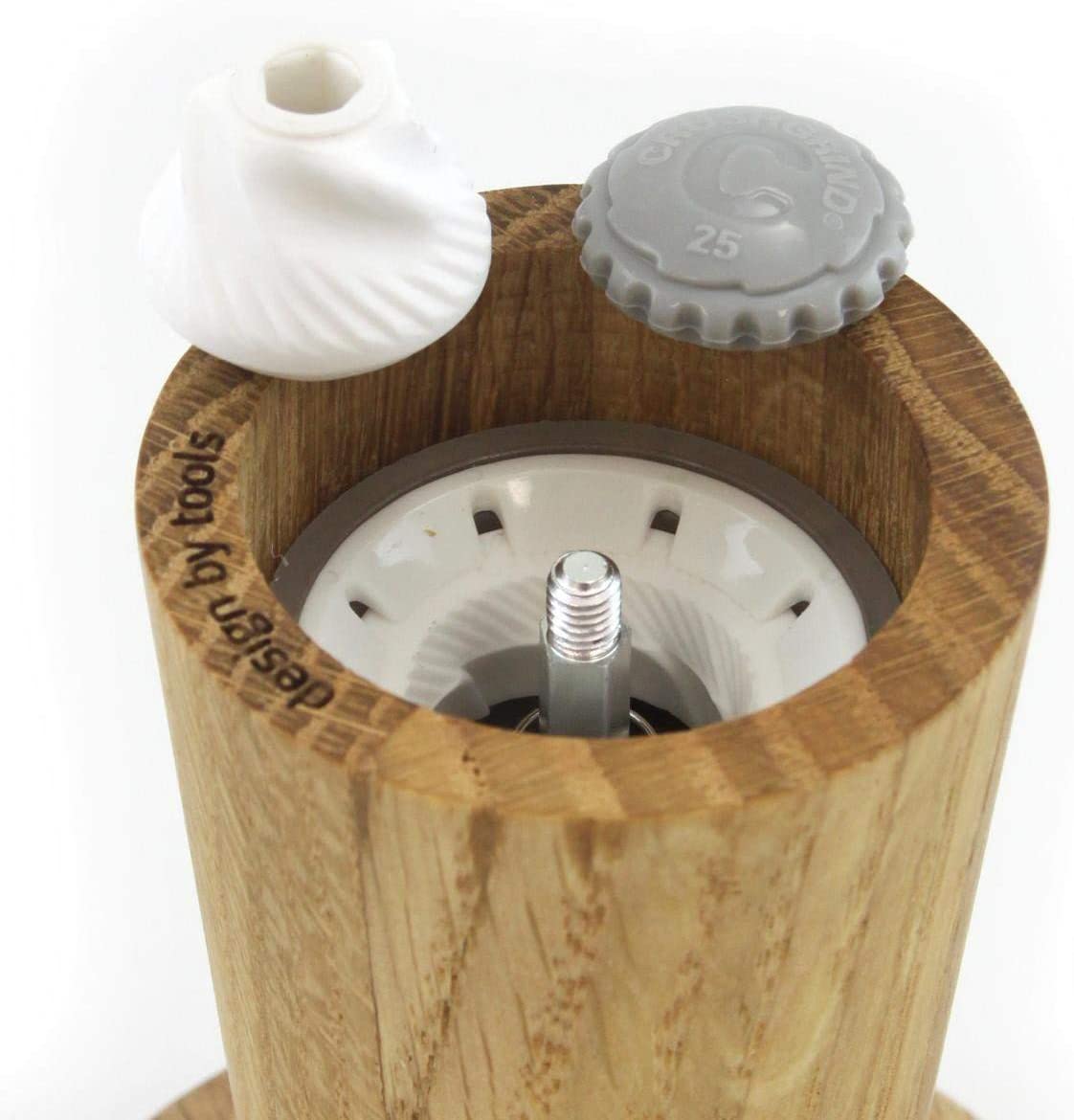 Peper- of zoutmolen 7,5 cm, berkenhout, Eva Solo