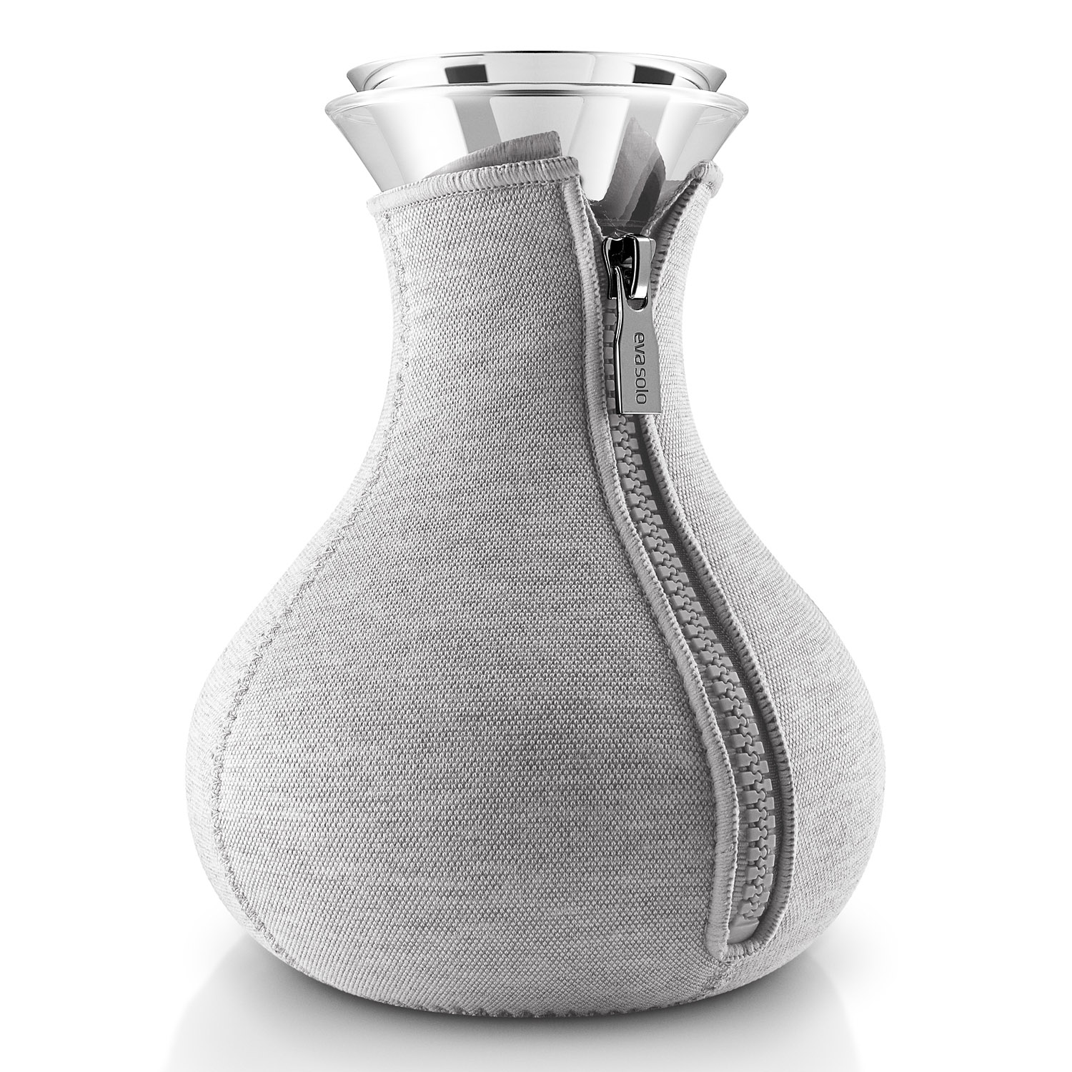 Theepot met infuser 1 l, met isolatiehoes, lichtgrijs, Eva Solo