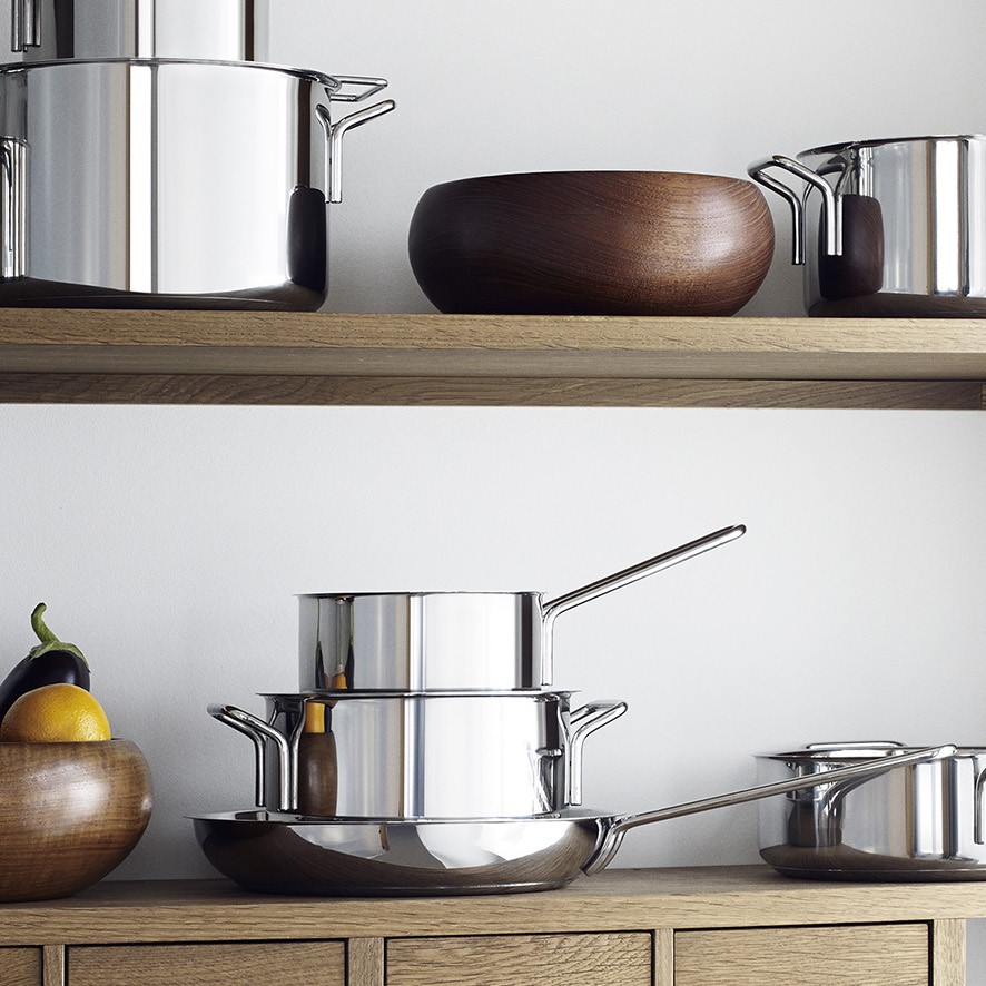 Koekenpan met anti-aanbaklaag 30 cm, roestvrij staal, Eva Solo