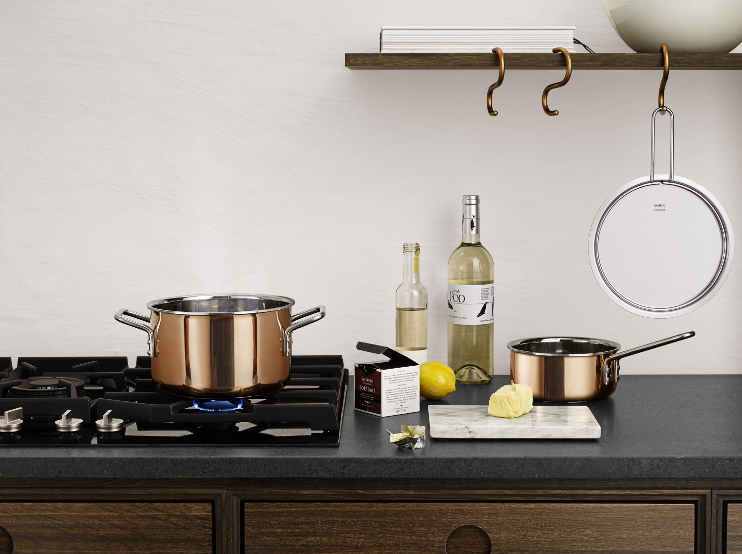 Pan 20 cm, 3,9 l, koper, aluminium en roestvrij staal, Eva Solo