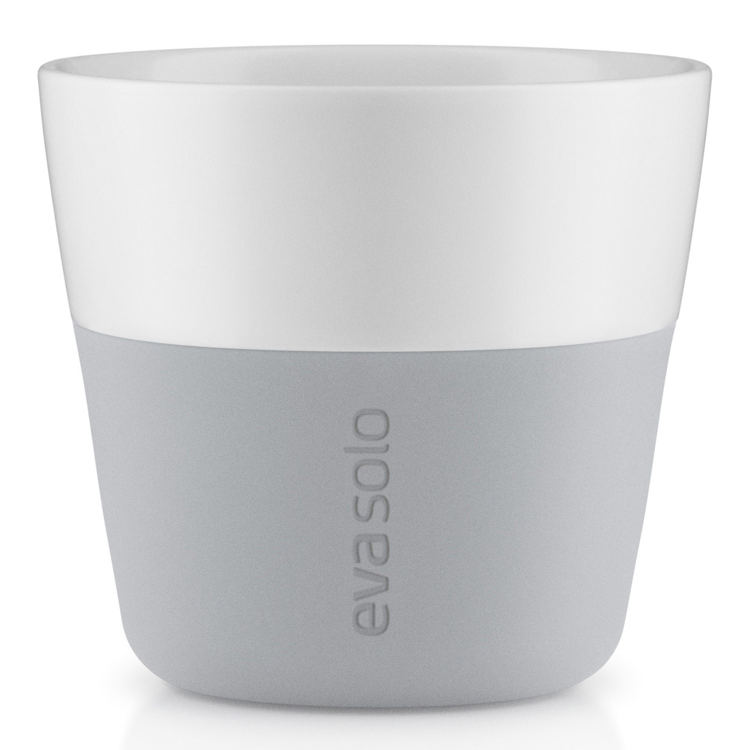 Koffiemok 230 ml, set van 2 stuks, lichtgrijs, Eva Solo