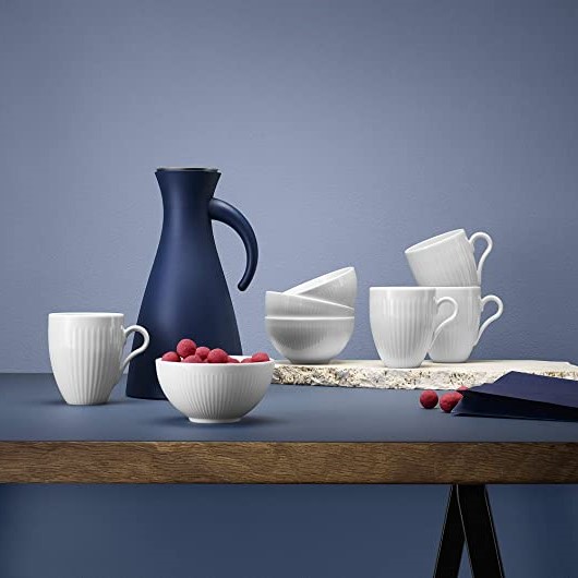 Thermoskan 1 l, met isolerende deksel, marineblauw, Eva Solo