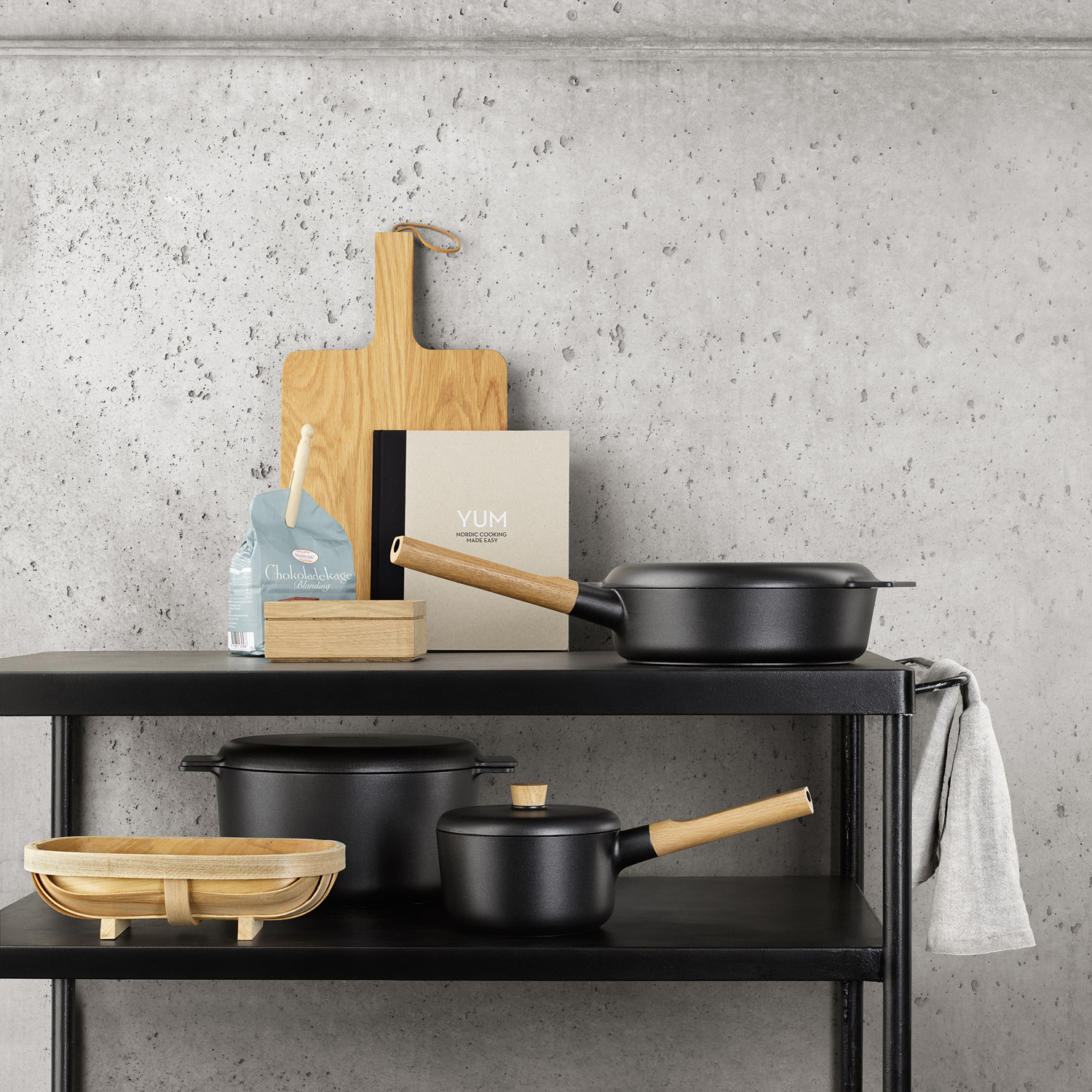 Lage braadpan NORDIC KITCHEN 20 cm, 3 liter, Eva Solo