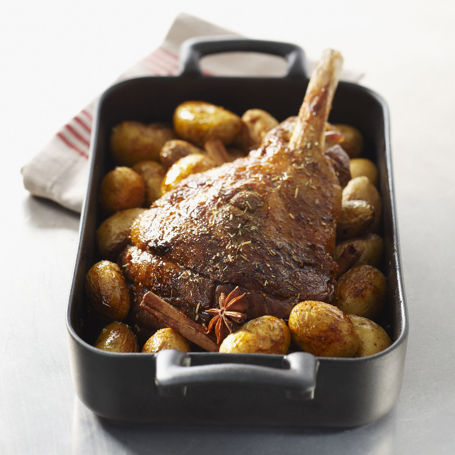 Ovenschaal BELLE CUISINE 1,7 l, rechthoekig, mat zwart, porselein, REVOL