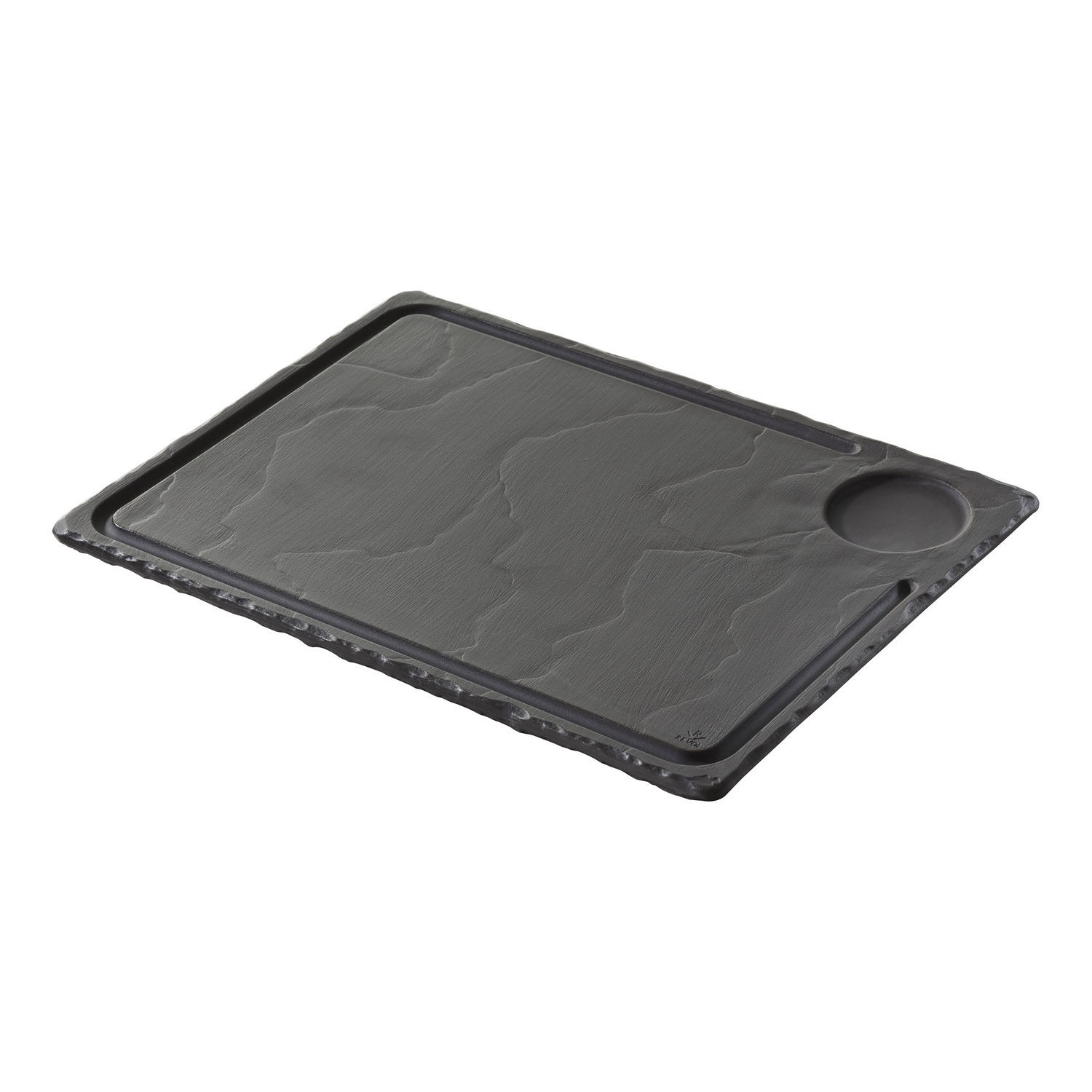 Steakbord BASALT 33 x 24 cm, leisteeneffect, keramiek, REVOL