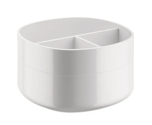 Badkameropberger BIRILLO 18 cm, wit, Alessi