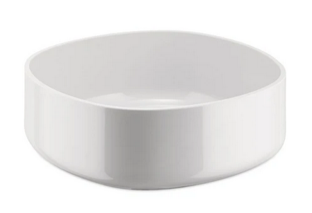 Badkameropberger BIRILLO 18 cm, wit, Alessi