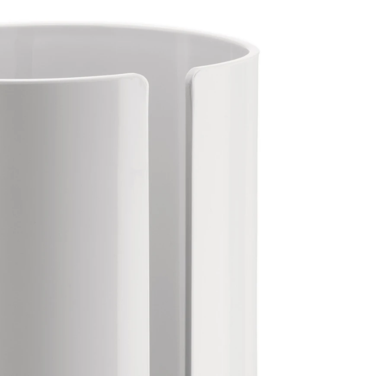 Reserverolhouder BIRILLO, wit, Alessi