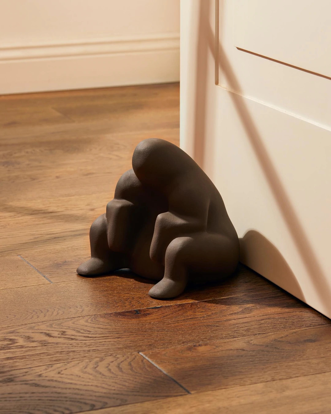 Deurstopper DEDE, 2 kg, zwart, Alessi