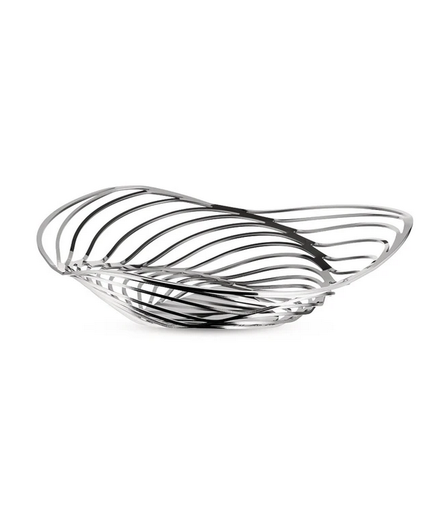 Fruitschaal TRINITY 26 cm, roestvrij staal, Alessi