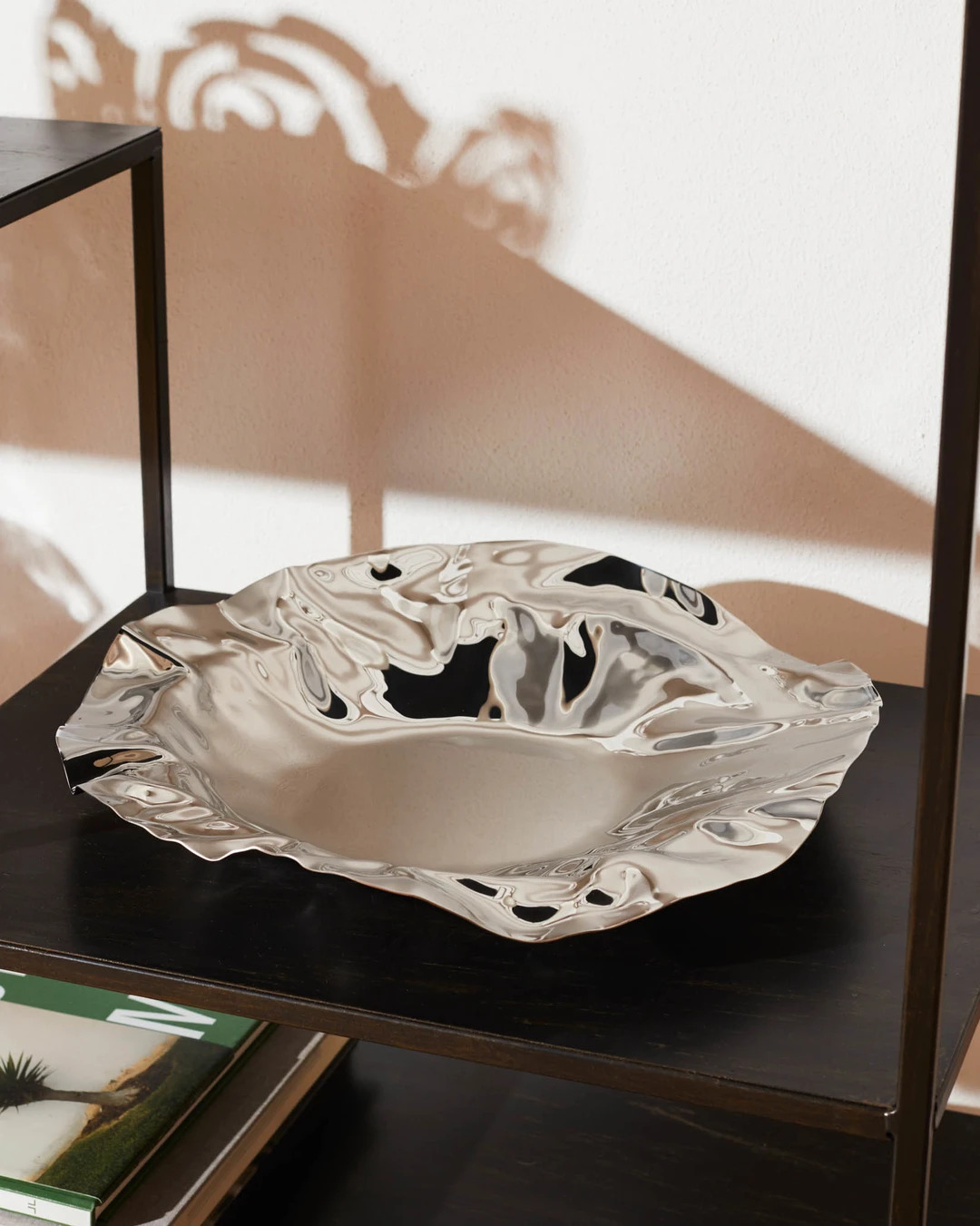 Decoratief dienblad PORT 38 cm, roestvrij staal, Alessi