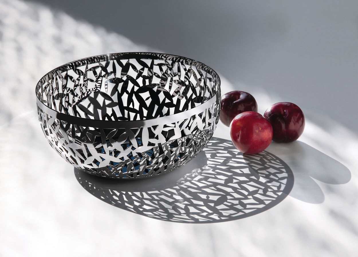 Fruitschaal CACTUS! 21 cm, zwart, Alessi
