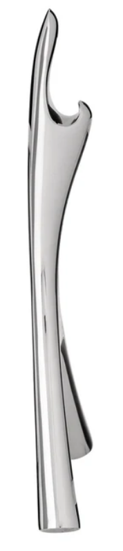 Flesopener VIRGULA 10 cm, roestvrij staal, Alessi