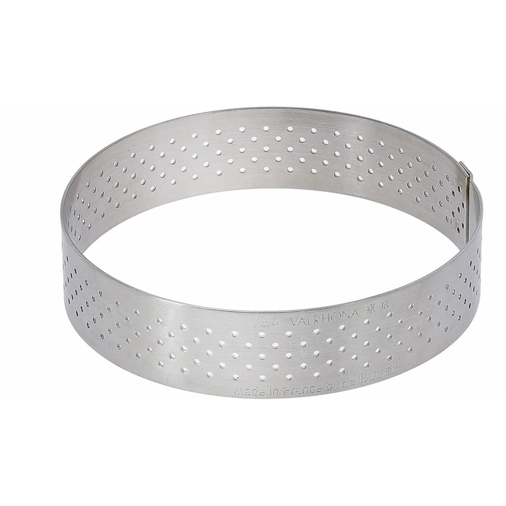 Bakring 10 cm, rond, RVS, de Buyer