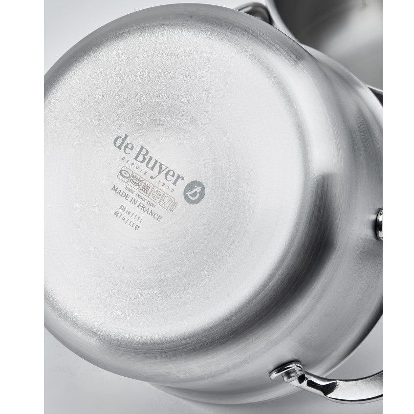 Pan ALCHIMY 20 cm, 2,5 l, roestvrij staal, de Buyer