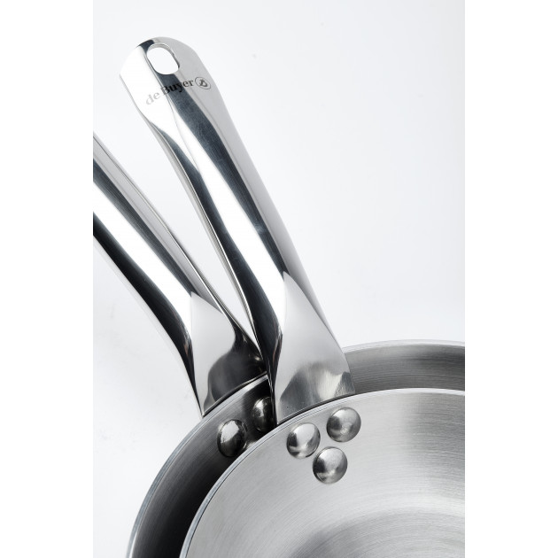 Sauteerpan ALCHIMY 24 cm, 2,5 l, rond, roestvrij staal, de Buyer