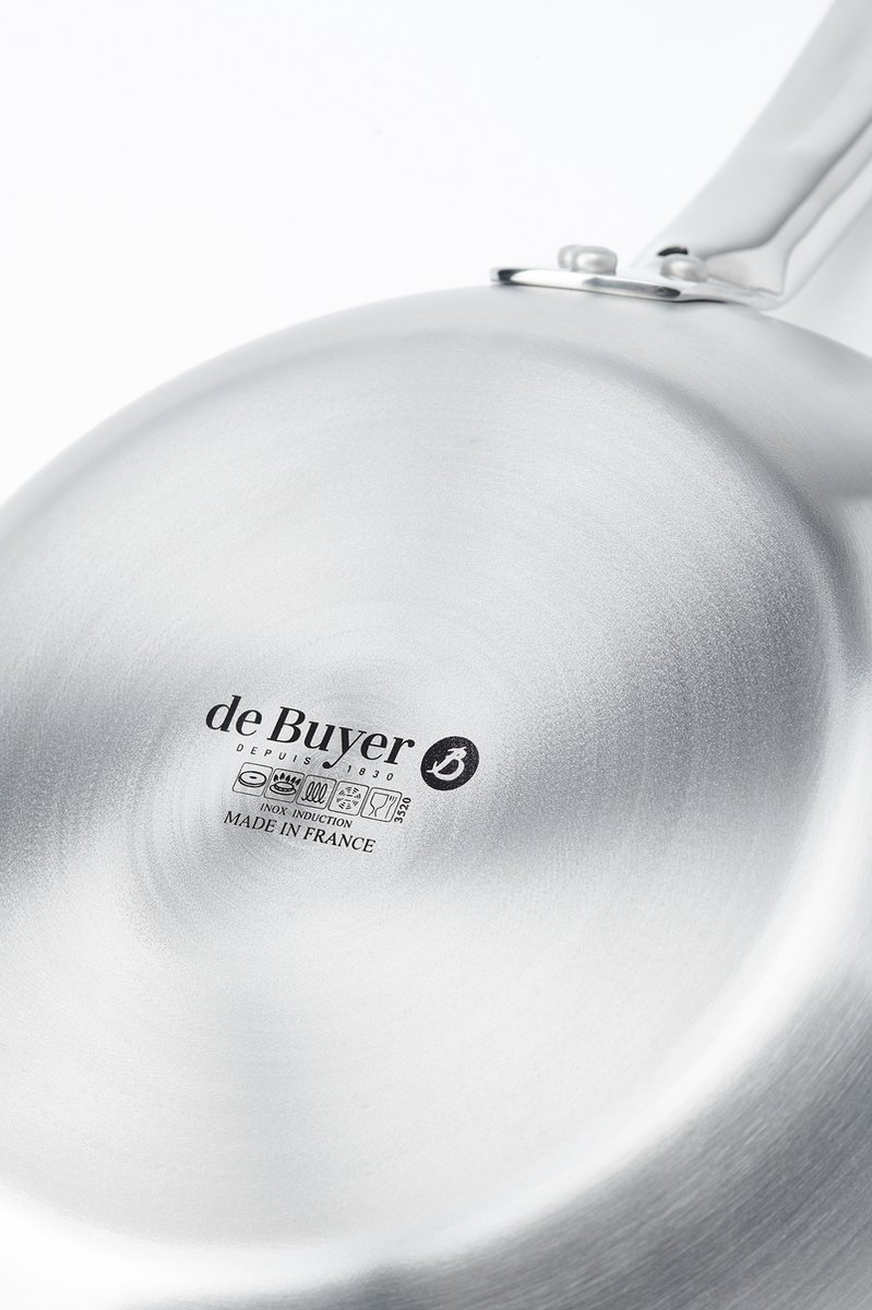 Sauteerpan ALCHIMY 24 cm, 2,5 l, rond, roestvrij staal, de Buyer