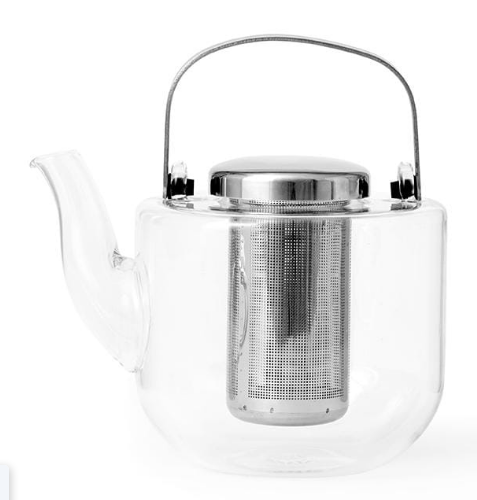 Theepot met infuser BJORN 650 ml, glas, Viva Scandinavia