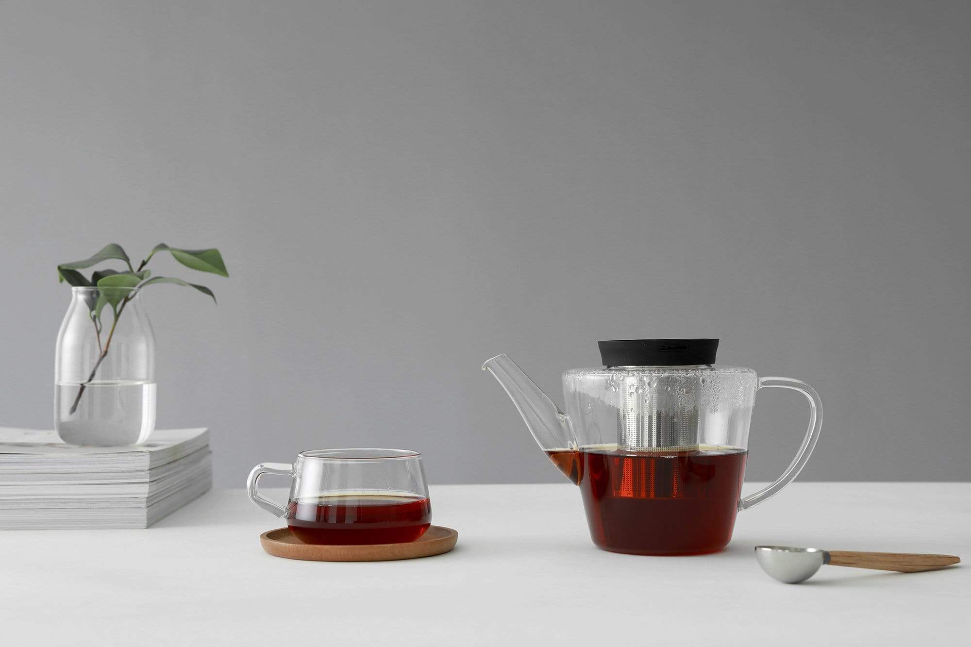 Theepot met infuser INFUSION 1 l, glas, Viva Scandinavia