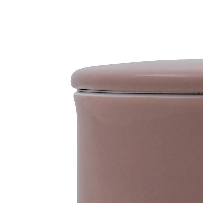 Theemok met infuser MINIMA 500 ml, met deksel, roze, porselein, Viva Scandinavia