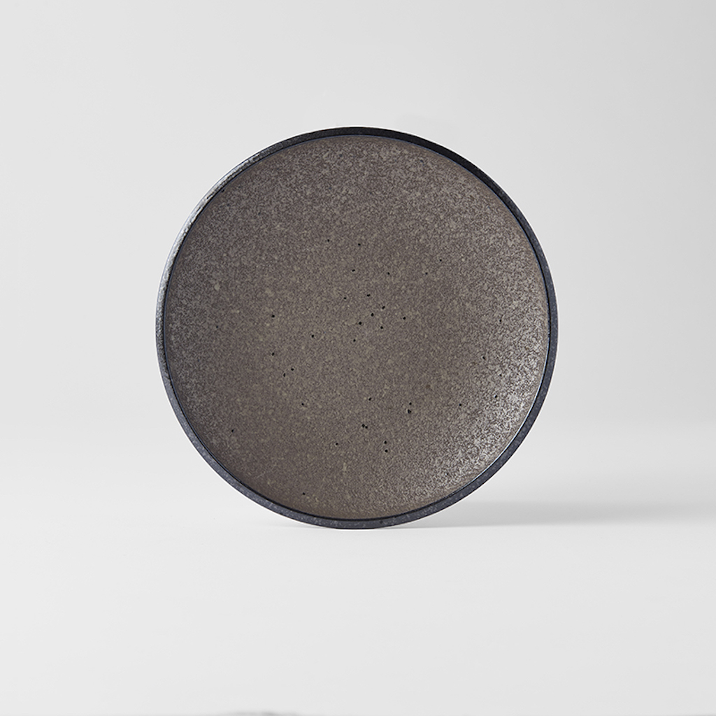Voorgerechtbord EARTH BLACK 20 cm, MIJ