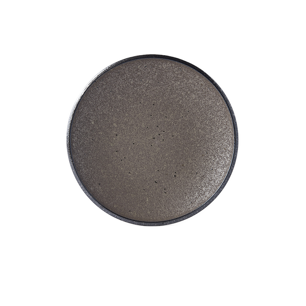 Voorgerechtbord EARTH BLACK 20 cm, MIJ
