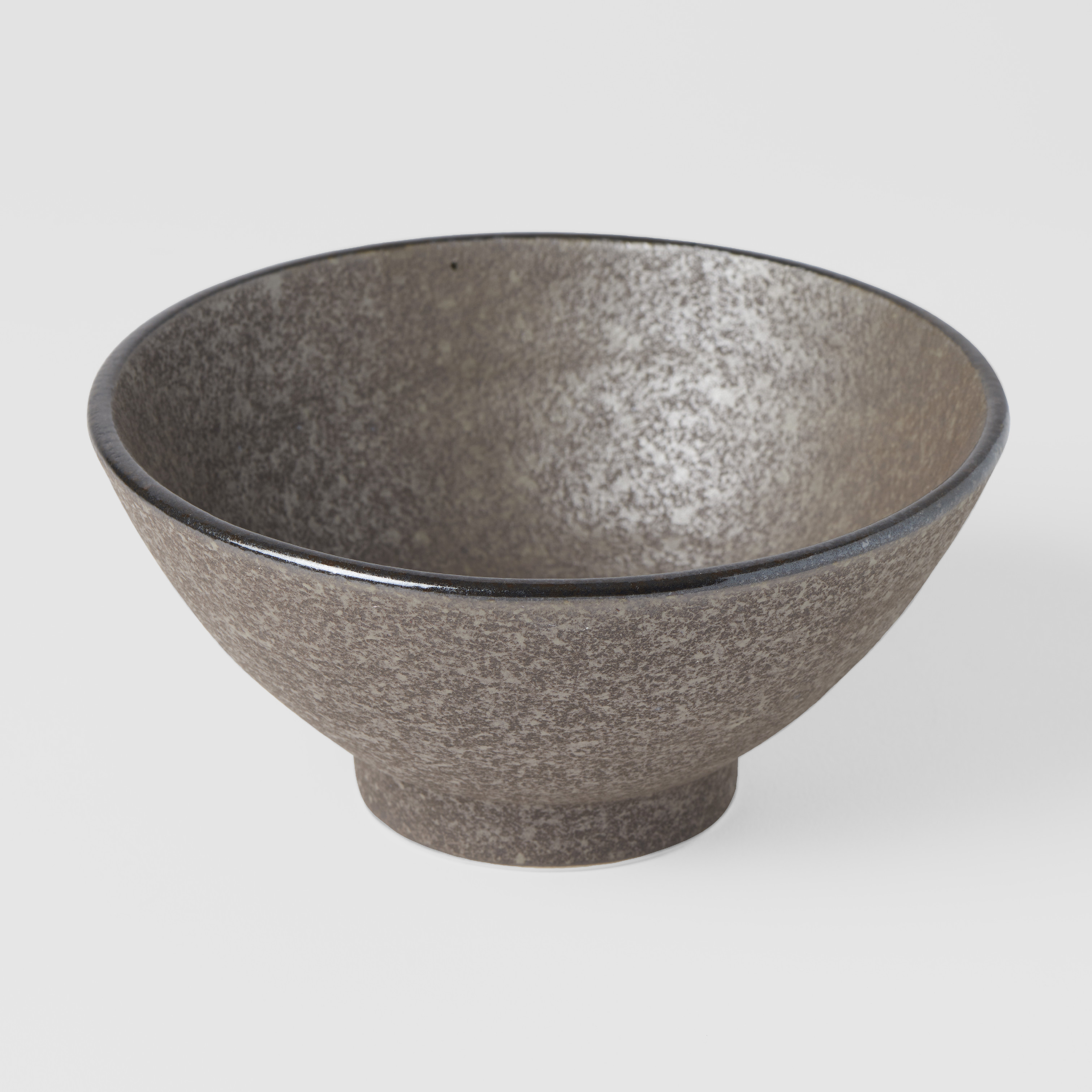Eetkom EARTH BLACK 15 cm, 450 ml, MIJ