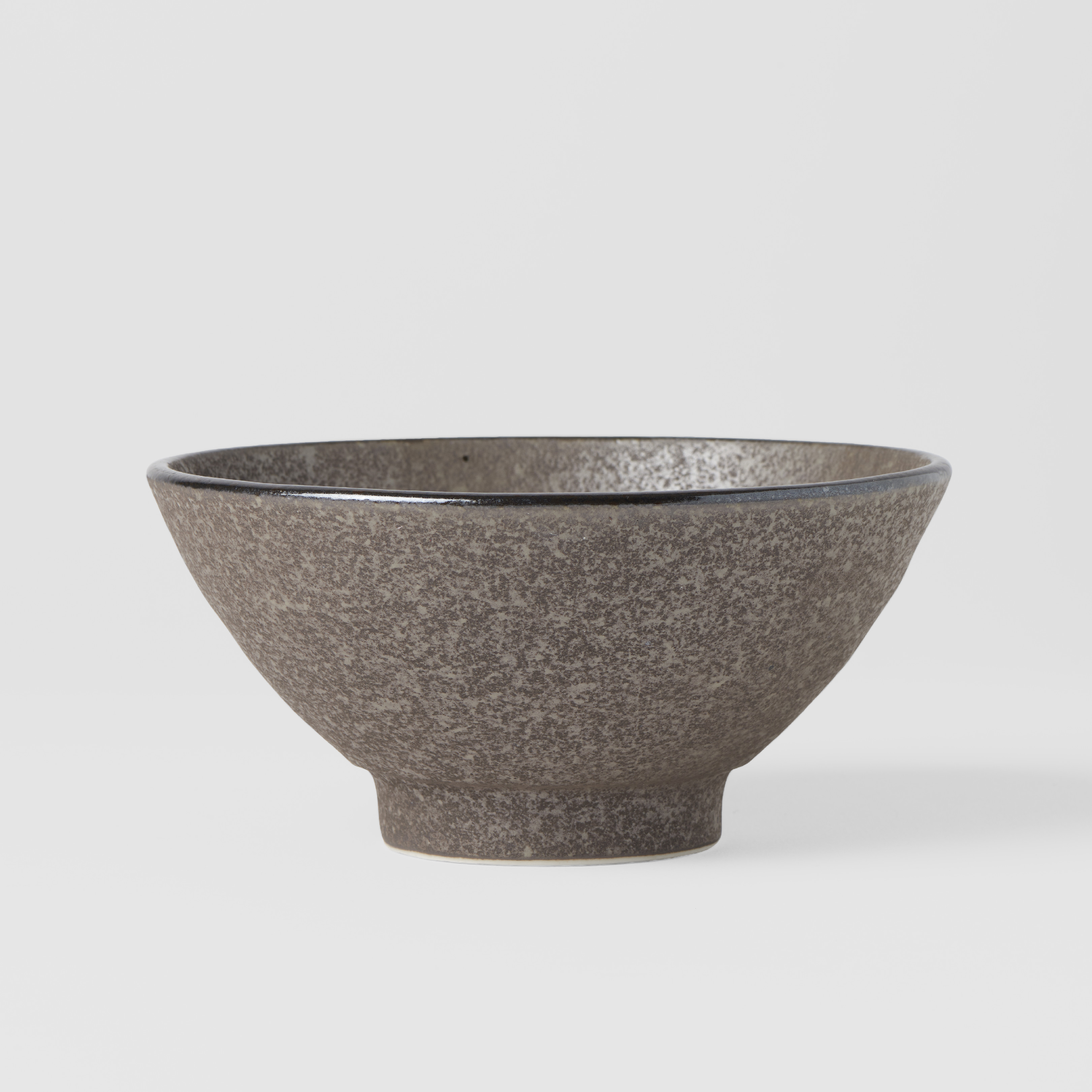 Eetkom EARTH BLACK 15 cm, 450 ml, MIJ