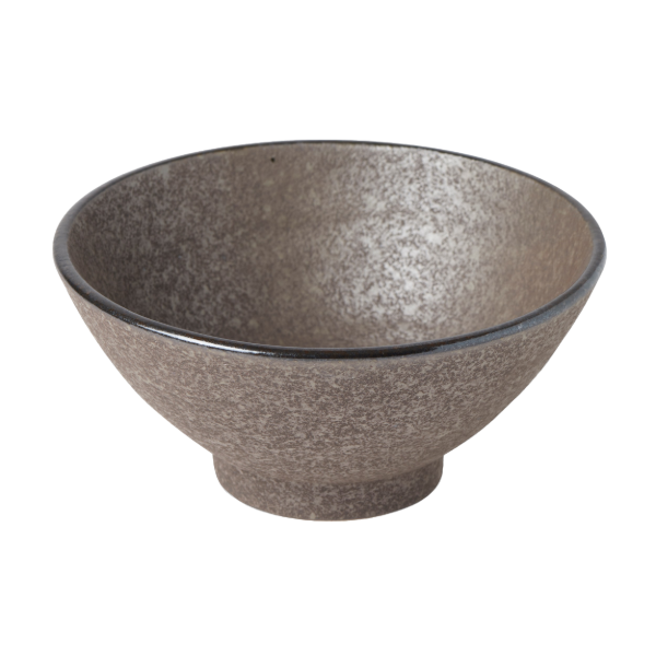 Eetkom EARTH BLACK 15 cm, 450 ml, MIJ