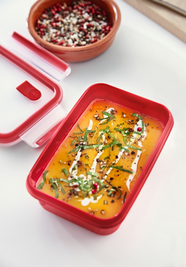 Lunchtrommel MASTER SEAL TO GO 1,2 l, rood, Tefal