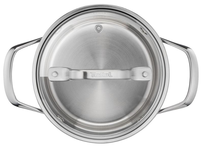 Pannenset VIRTUOSO, 10-delig, roestvrij staal, Tefal