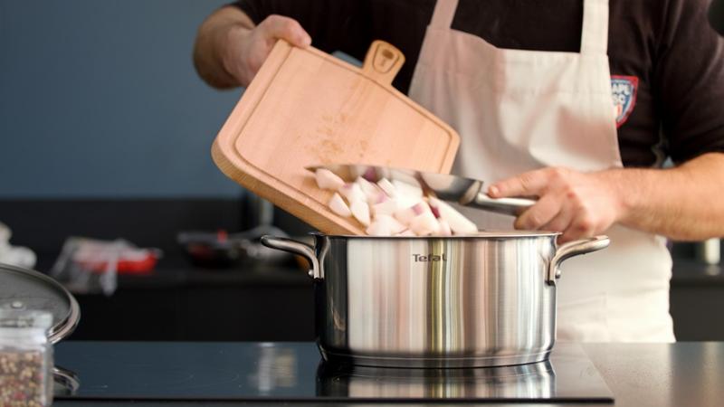 Pannenset VIRTUOSO, 10-delig, roestvrij staal, Tefal