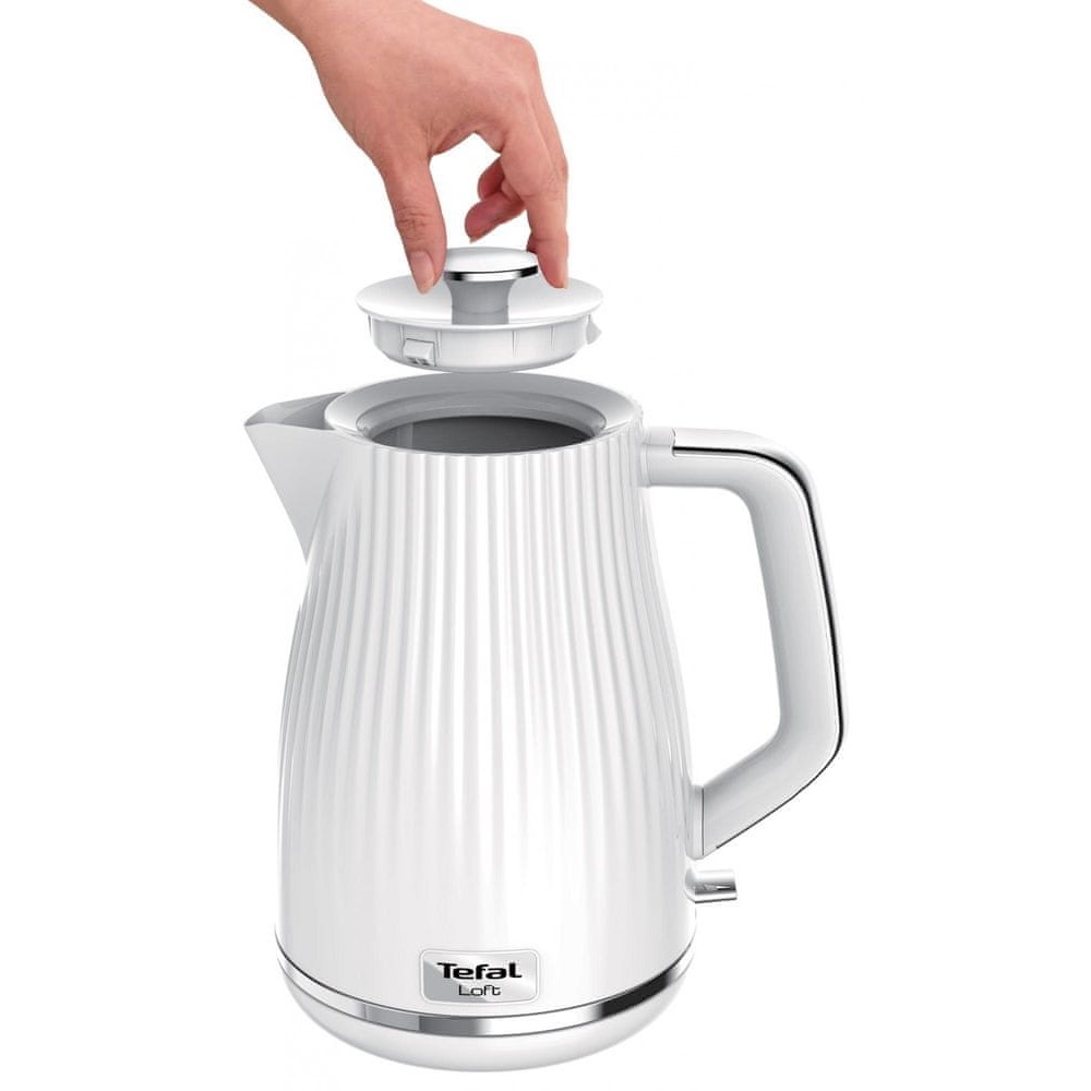 Waterkoker THE LOFT 1,7 l, wit, Tefal