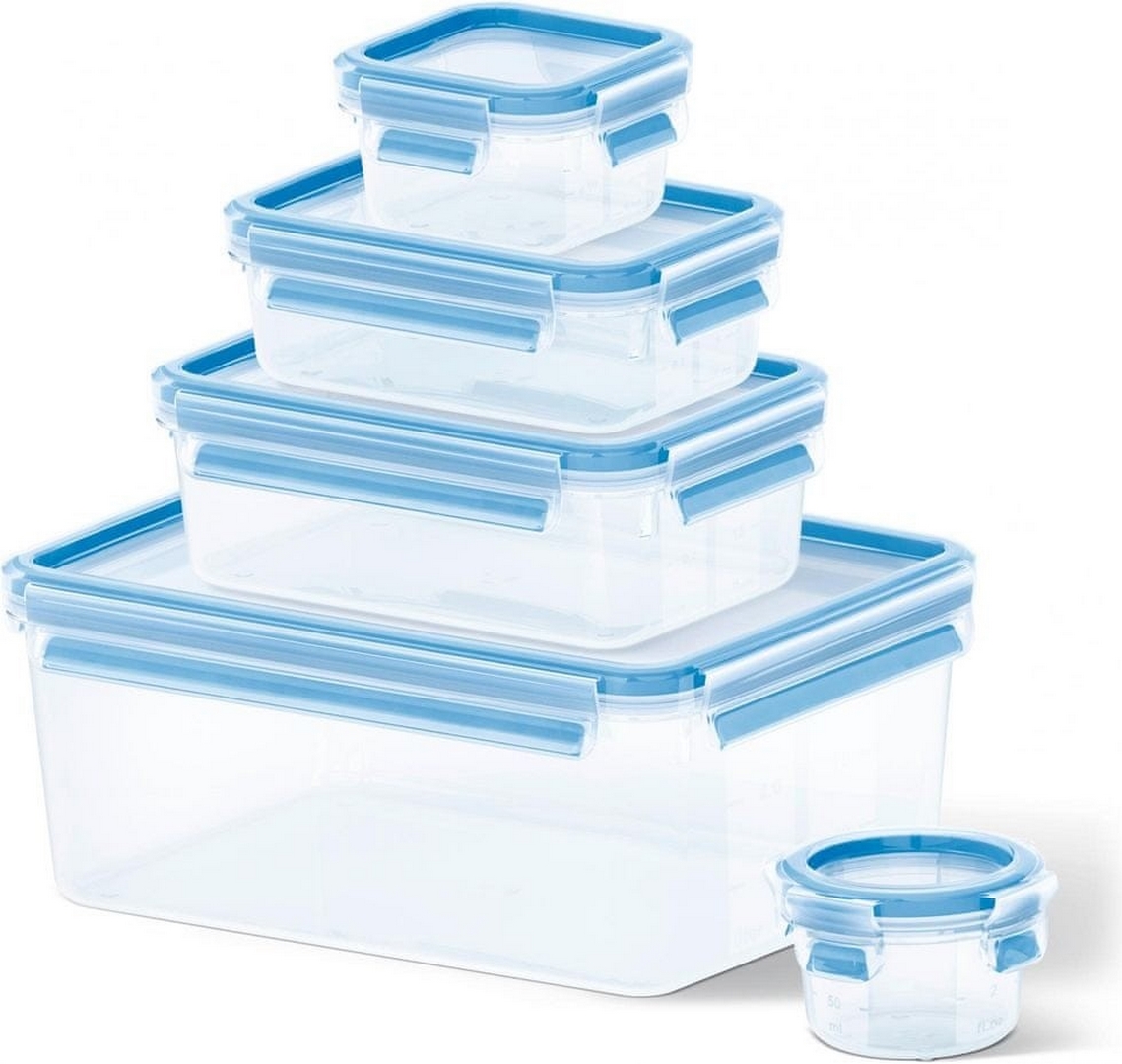 168977 2 doza na potraviny master seal fresh k3029012 sada 5 ks plast tefal