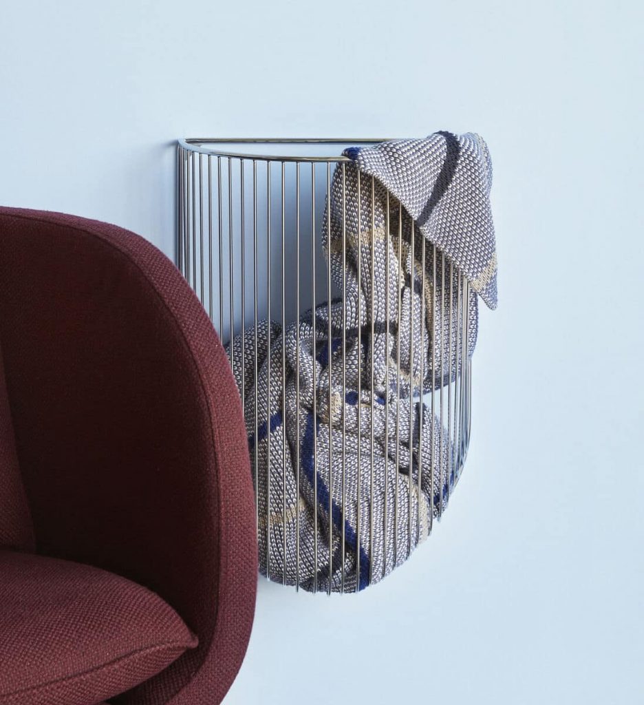 Plaid TONE 130 x 200 cm, blauw, Hübsch