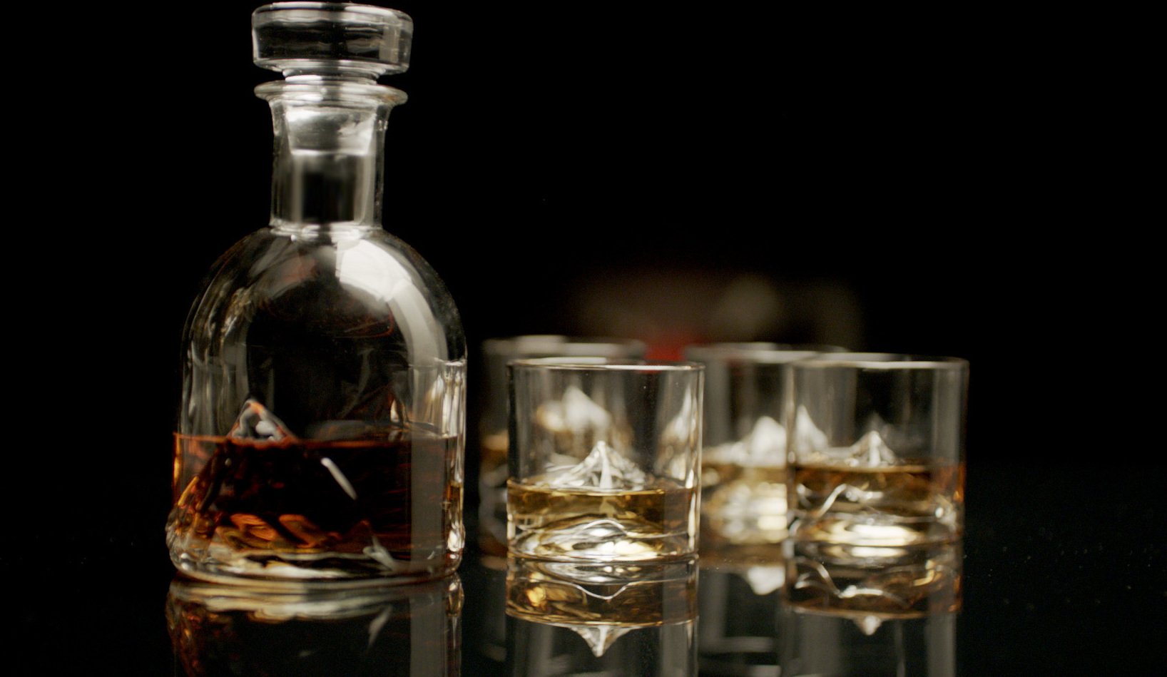 Whiskeyset EVEREST, 5-delig, Litton