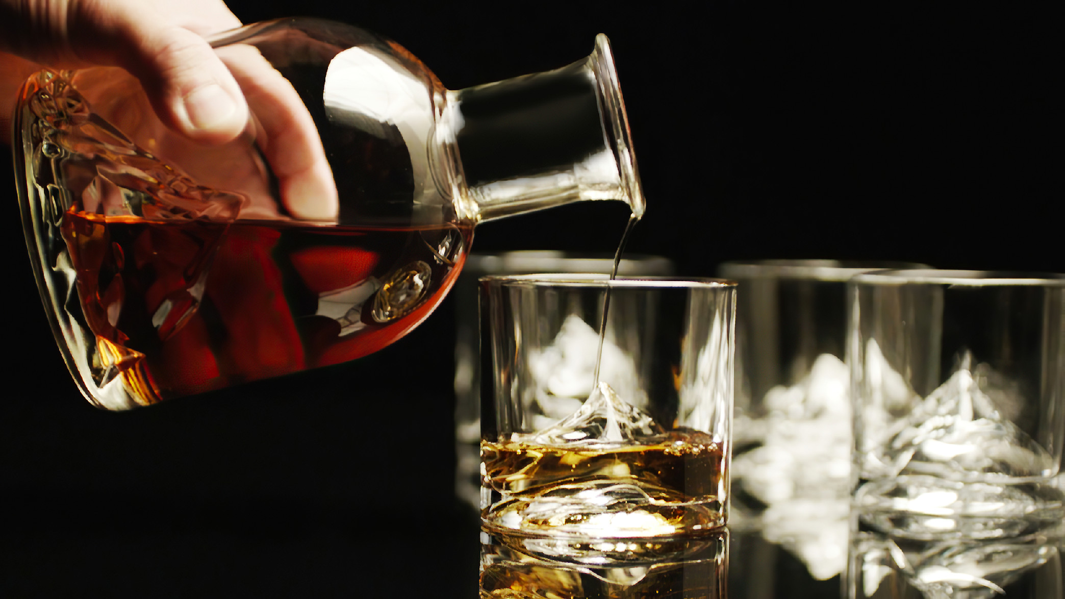 Whiskeyset EVEREST, 5-delig, Litton