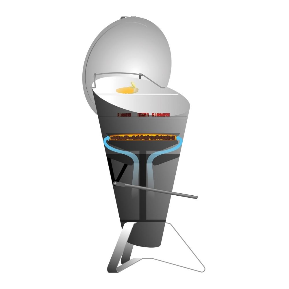 Montageset voor grill CONE, Höfats
