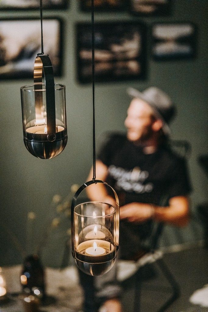 Windlicht GRAVITY CANDLE M90, Höfats
