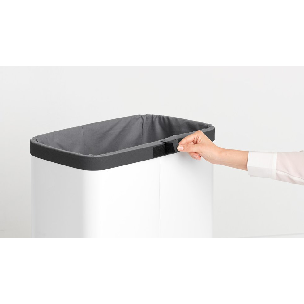 Reserve waszak voor de BO wasmand 60 l, grijs, Brabantia