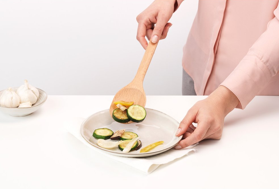 Pollepel PROFILE 33 cm, hout, Brabantia