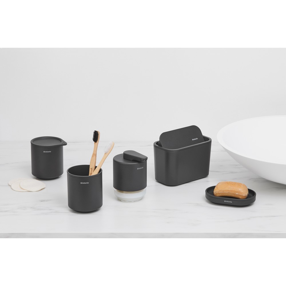 Tandenborstelbeker MINDSET, mineraalgrijs, Brabantia