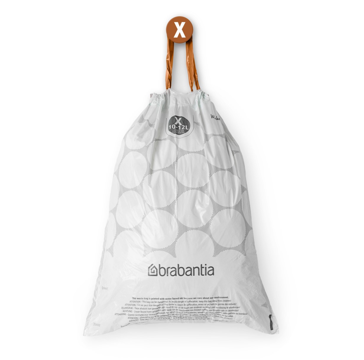 Vuilniszakken X PERFECTFIT 10-12 l, 40 stuks, Brabantia