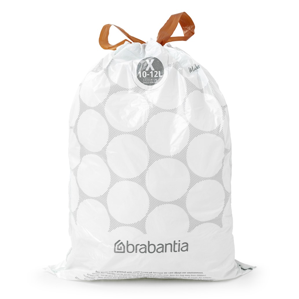 Vuilniszakken X PERFECTFIT 10-12 l, 40 stuks, Brabantia