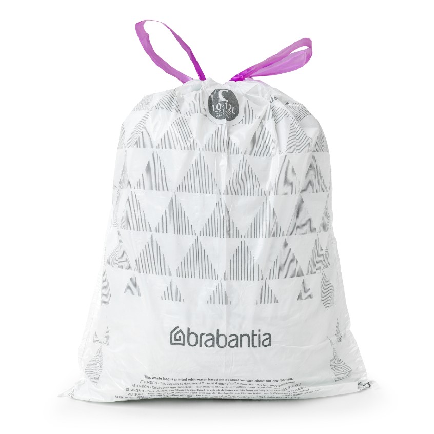 Vuilniszakken C PERFECTFIT 10-12 l, 200 stuks, Brabantia