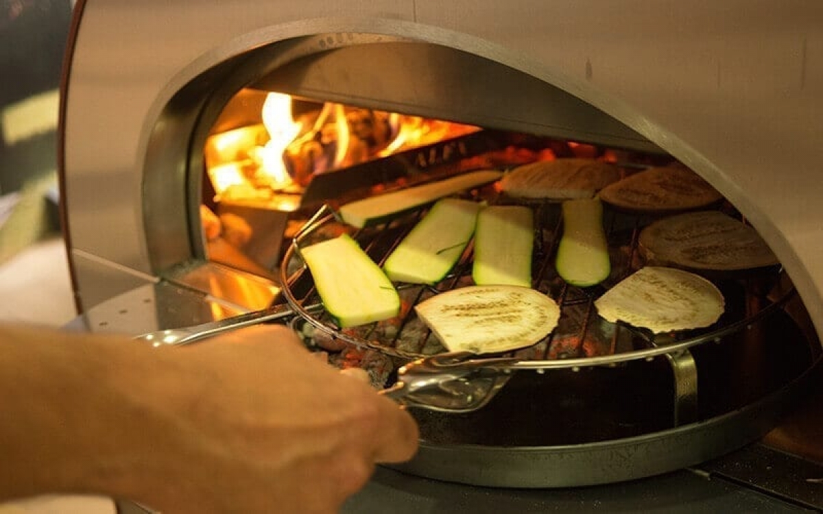 Grilpan met grillrooster (set) BBQ 500, 30 cm, Alfa Forni