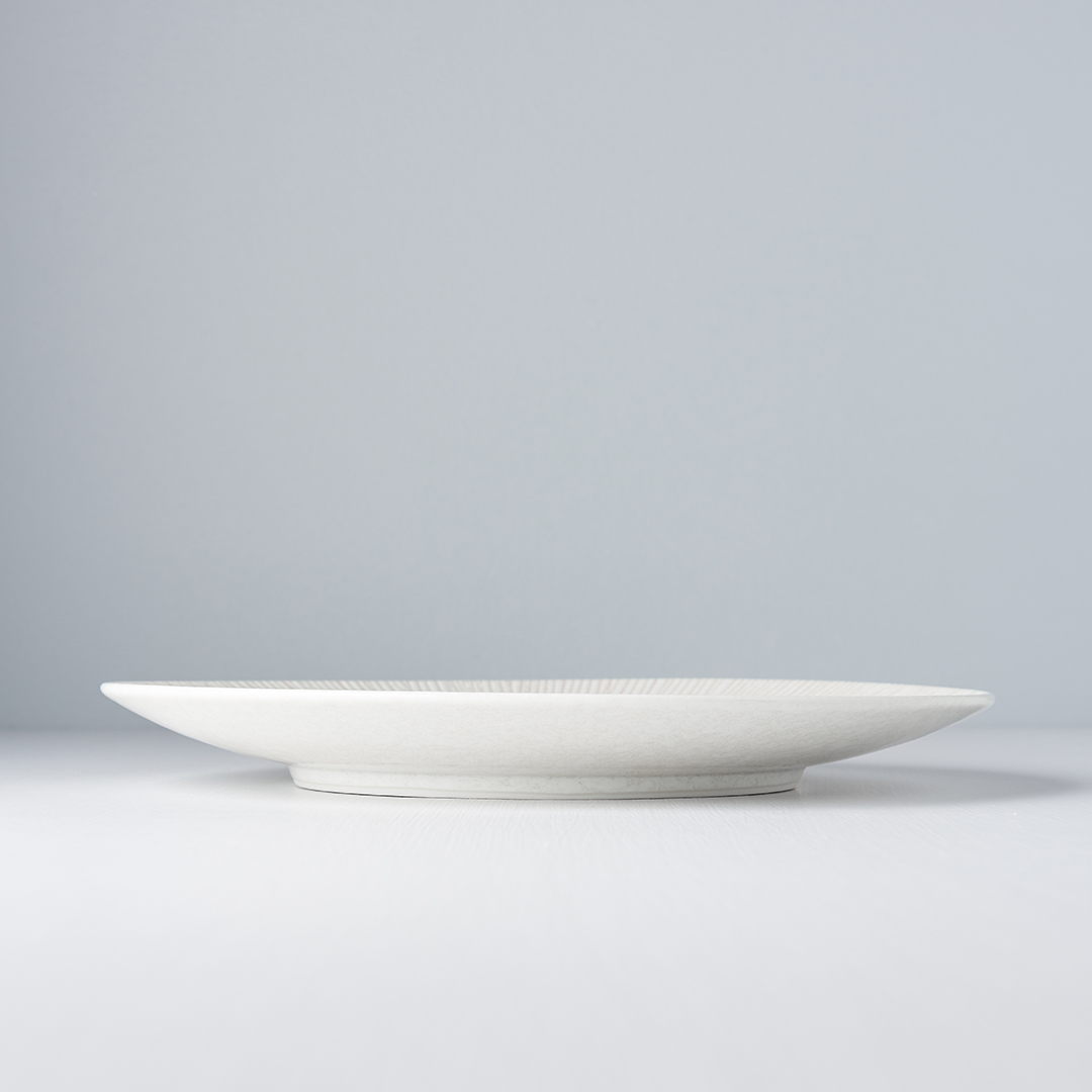 Groot ondiepe plaat Bisque convergerend 29 cm MIJ